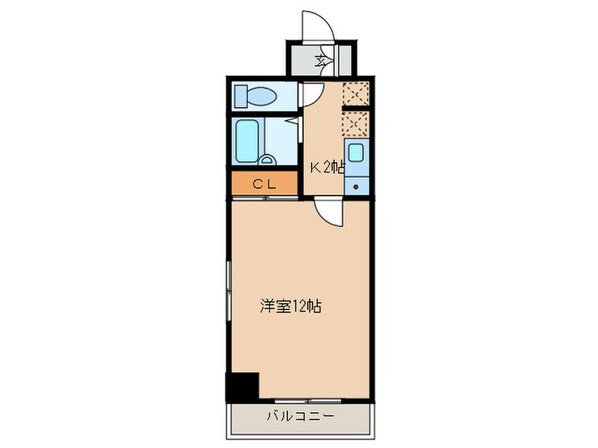 メイセイハイツⅡの物件間取画像